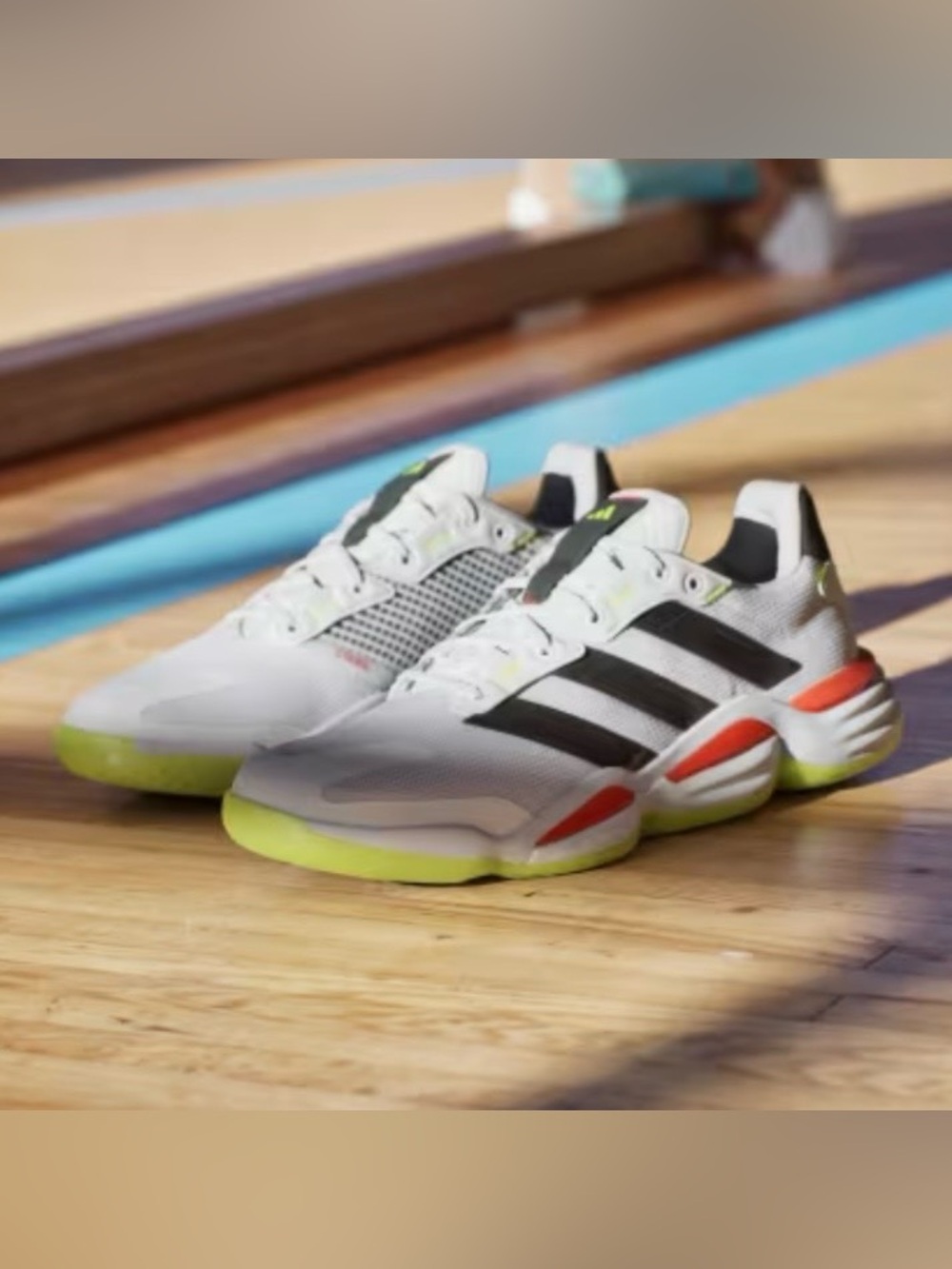 💙New💙 ADIDAS Stabil 16 'White Aurora Plum'